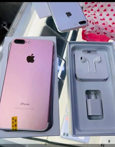 iPhone 7 plus 128 GB official PTA jobs no open no repair 10 by