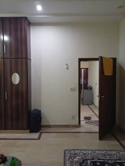 Lower portion for rent one bedroom attached bathroom TV launch kitchen