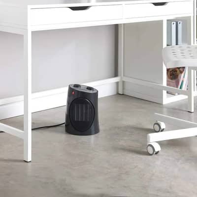 Imported Dimplex Ceramic Fan Heater 2 kW | DXUC2B | Black and Silver