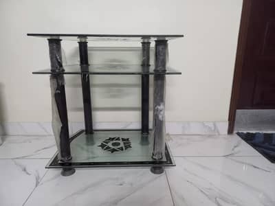Glass / TV Table