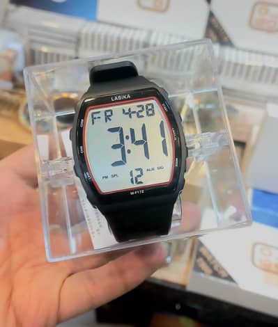 Laskia led digital watch