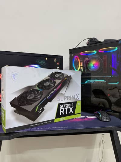 RTX 3070 Msi Suprim X 10/10 mint condition