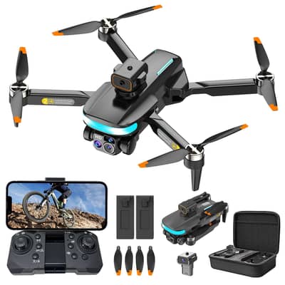 P14 Pro Dron- WiFi VR RC Drone,HD 4K Foldable,2 Batteries, 90° Adjust