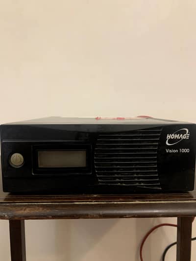 Homage Vision 1000 Inverter/UPS – Reliable Power Backup