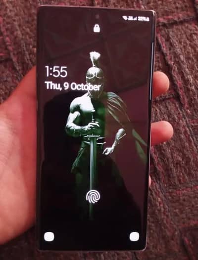 samsung note 10 plus 12/256 dotted pat**ched exchange possible read ad