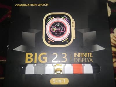 smart watch without watch only 5 straps , smart watch cover ,charger