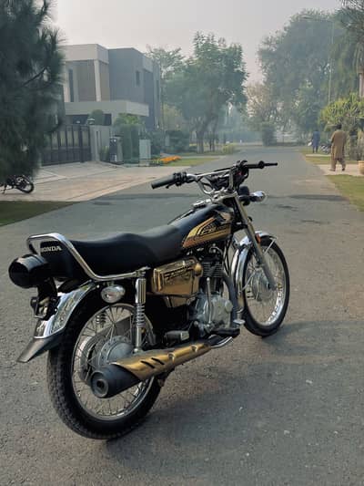 Honda CG 125 Gold Edition self start 5 gears