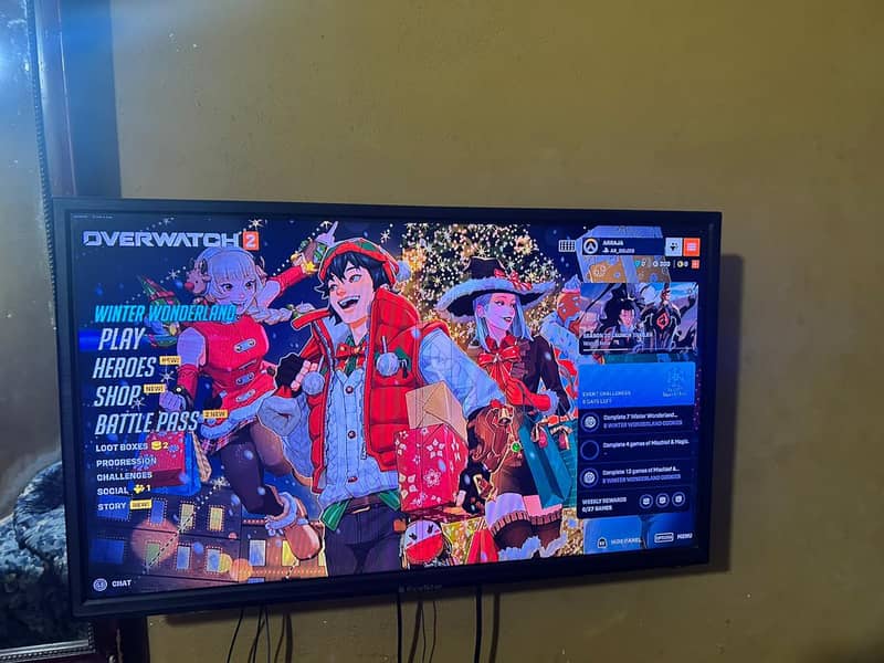 PS 4 With box + One controller+ games 5