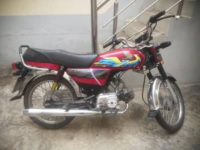 Honda cd70 2021 model 10/10 Punjab register Whatsapp 03462595041