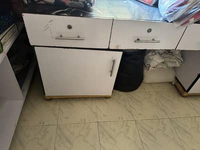 study table with drawers