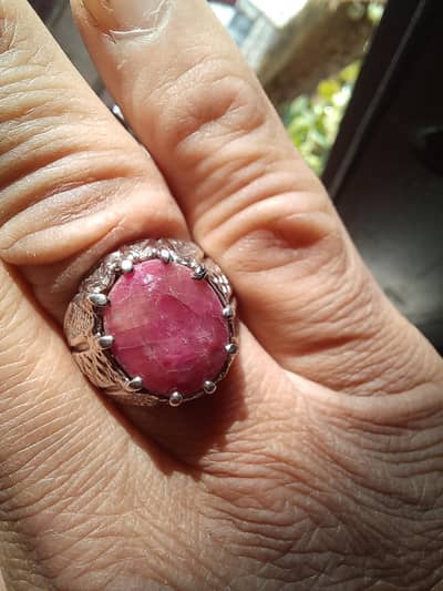 Hand Made Afghan Yaqoot Ring