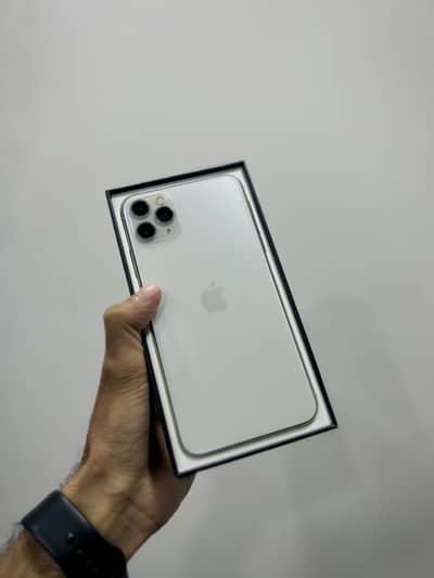 Iphone 11pro max 64gb pta approved with box only