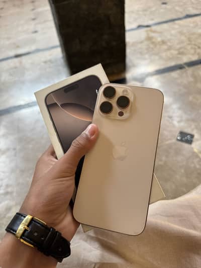 iPhone 16 pro max Jv with box cable 100 Bhealth.