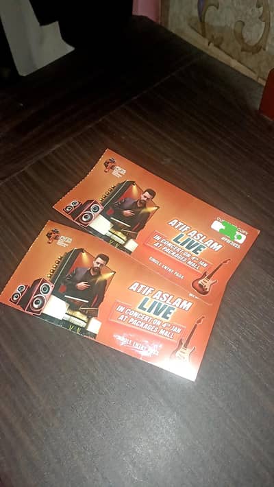 Atif Aslam concert Pass packages mall