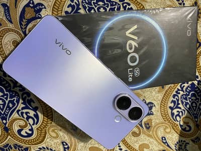 vivo v60lite 5g 12. . 256  just open box