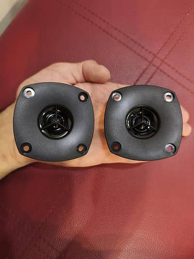 Onkyo Malaysia 2.5" Mylar Dom Tweeters with grill 30w 6 ohm big magnet