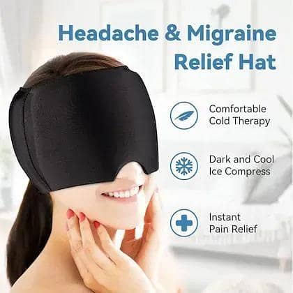 Headache Relief Hat For Migraine & Tension