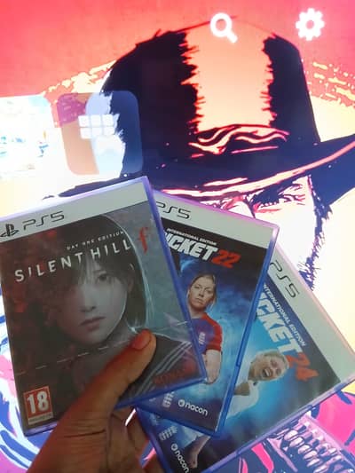 Ps5 games silent hill f cricket 24 cricket 22 playstation games