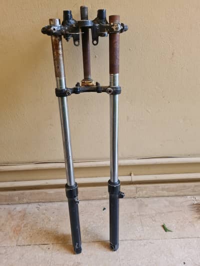 Trail Front Fork Assembly - Jump - Column– Disc Brake Type – 35 Inches