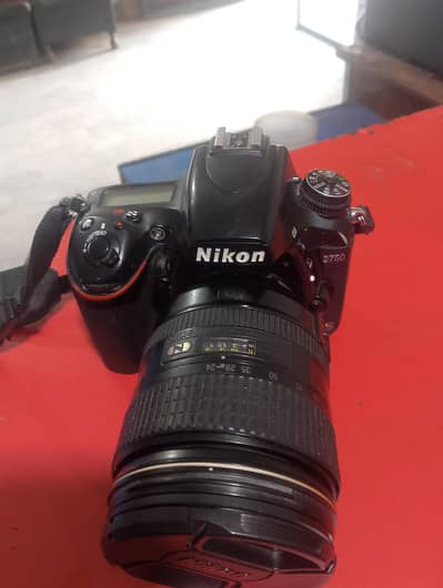 nikon d750with 2lens 50mm and 24to120