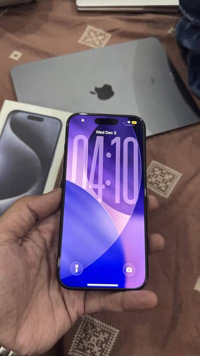 iPhone 15 pro PTA APPROVED 128gb FIRST OWNER