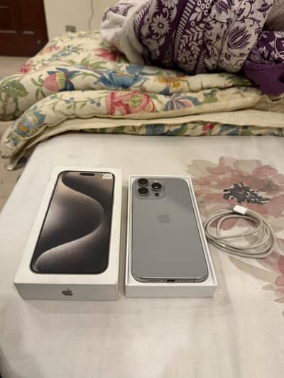 Iphone 15 Pro Max 256gb Natural 100% Health