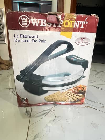 West point Large Size Roti Maker | Only 2 Times Used