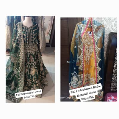 wedding wear/formal dresses/party wear/ heavy formals/fancy dresses