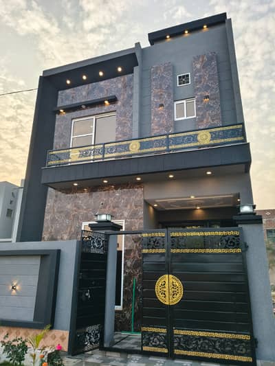 3 Marla double store beautiful house for sale in Al Haram garden near central park Lahore