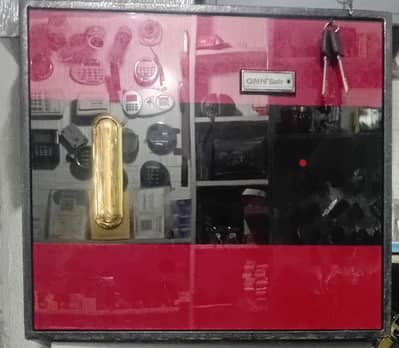 Push door electric locker