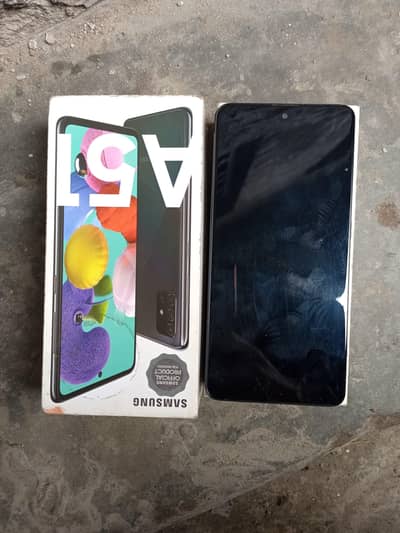 Samsung a51 with box sell and exchange