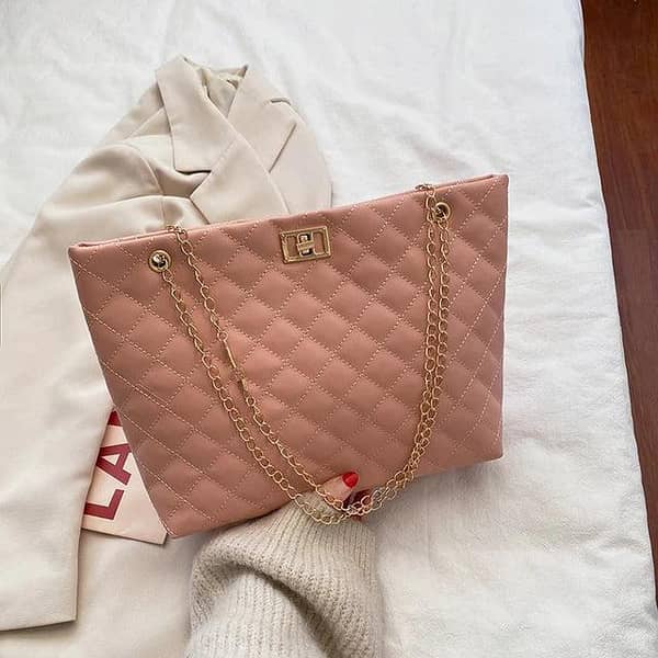 Liza large shoulder bag Pink
