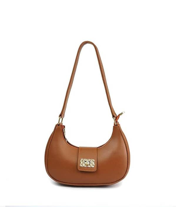 Arc Brown Hand Bag
