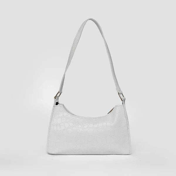 Raven White Hand Bag