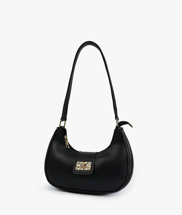 Arc Black Hand Bag