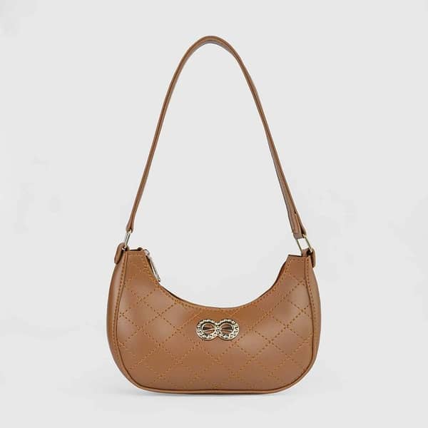 OPAL BROWN SHOULDER BAG
