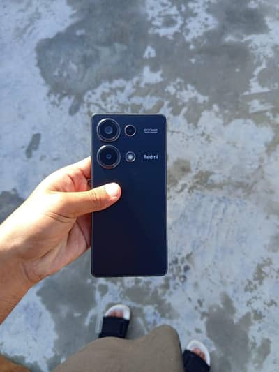 Redmi note 13pro complete box  charger cover everything