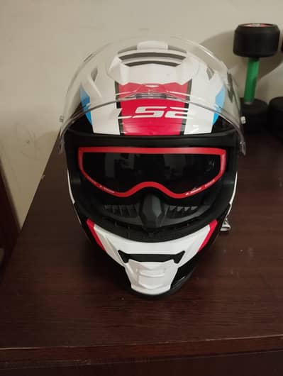 Almost New Original LS2 Storm Racer Helmet