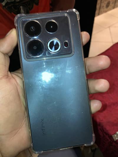 infinex note 40 8+256 with box charger no any issues 45 volt charger