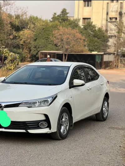 Toyota Corolla GLI 1.3 automatic 2017 contact number 03004633196