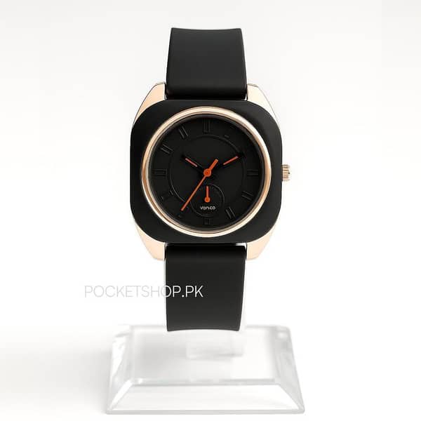 Girls' Retro Korean Style Watches | Gold-Tone Aesthetic Wristwatch for Women | Soft Silicone Strap | Perfect Gift for Ladies