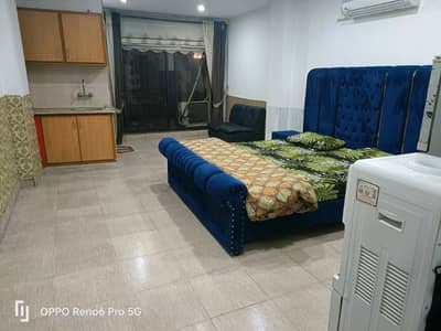 Furnished studio apartment available for rent in bahria town phase 4 civic center