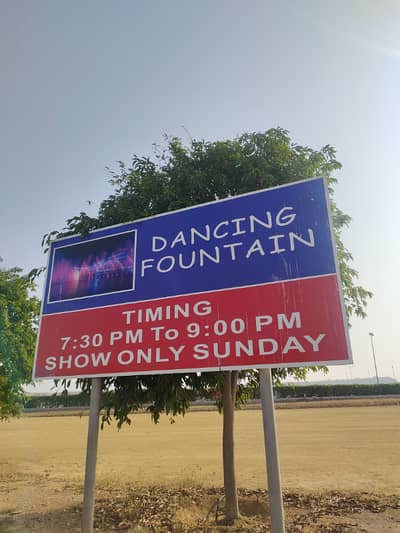Precinct 28 Dancing fountain residential plot available for sale in Bahria Town Karachi