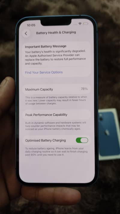 iPhone 13 | 128GB | Blue | Non-PTA | Box Available