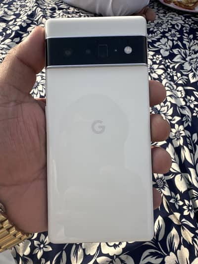 Google pixal 6 pro white 12/128 urgent sale