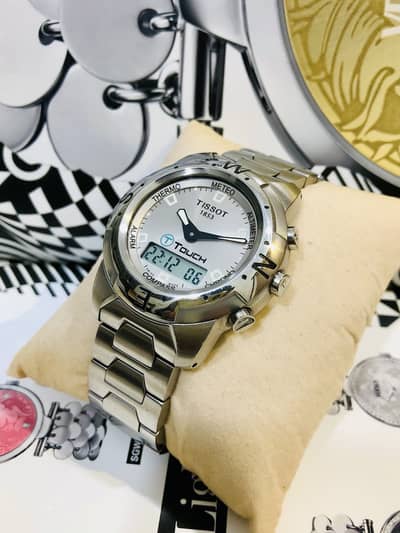 TISSOT, T TOUCH/TITANIUM MADE/SWISS ORIGINAL WATCH/RADO OMEGA ROLEX