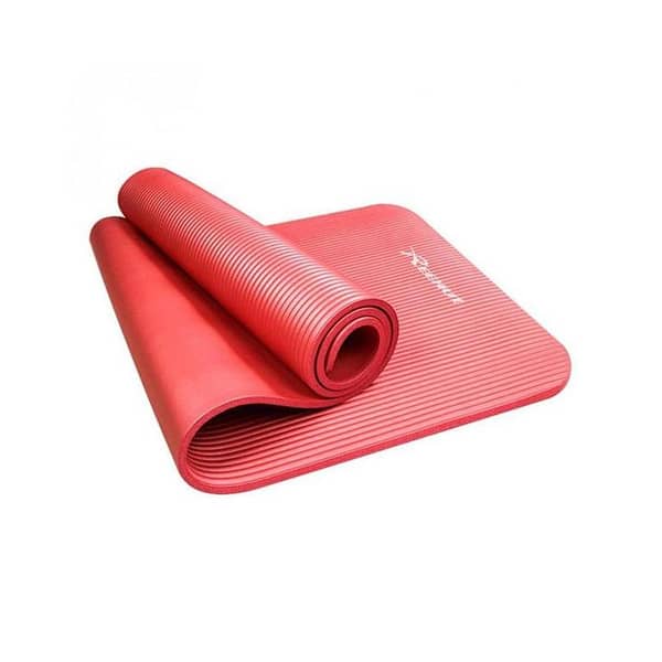 RN 10 mm Thick Red Yoga Mat - 0.33 Inches
