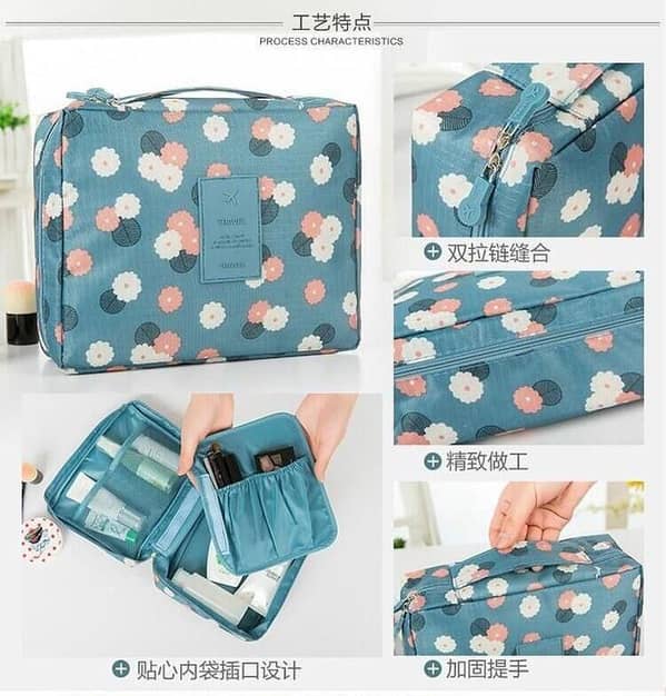 RN Travel Women's Large Capacity Cosmetic and Toiletry Bag Ver 2