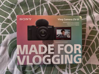 Sony ZV-1F Vlogging Camera for Content Creators