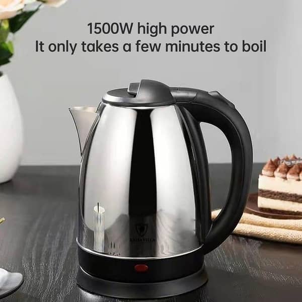 RN Electric Kettle 2.0 Litre - Efficient Hot Water Kettle for Tea and Coffee
